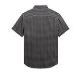 Men's Vintage Logo Plaid Shirt - Slim Fit 99102-20VH