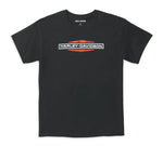 Men's Stacked Logo Tee - Black Beauty 99125-22VM