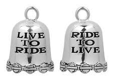 Live To Ride - Ride Bell - HRB028