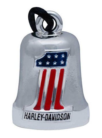 Harley-Davidson® Classic #1 American Flag Ride Bell - HRB070