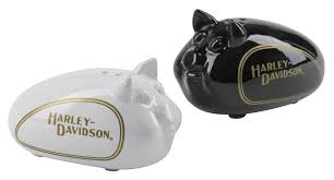 Harley-Davidson® Hog Salt & Pepper Shaker Set - HDX-99183