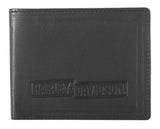 Harley-Davidson® Men's Drag Race Bi-Fold Leather Wallet w/ RFID HDMWA11675