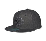 Men's Bar & Shield Denim Snapback 97642-22VM