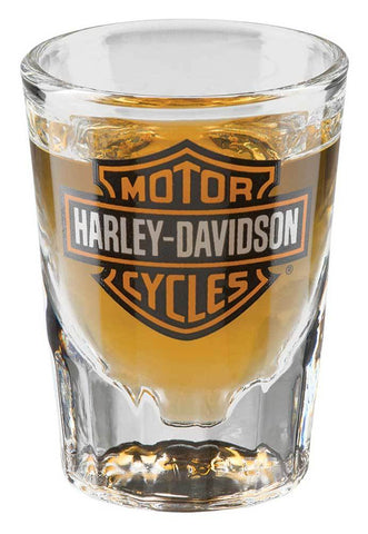 Harley-Davidson® Core Bar & Shield Logo Shot Glass