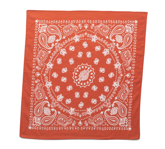 Harley-Davidson American Heritage Bandana, Orange, 97699-22VX